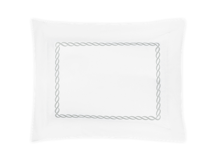 Matouk Classic Chain Bedding Silver