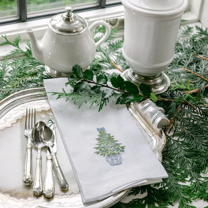 Southern Charm Tree Linen Towel