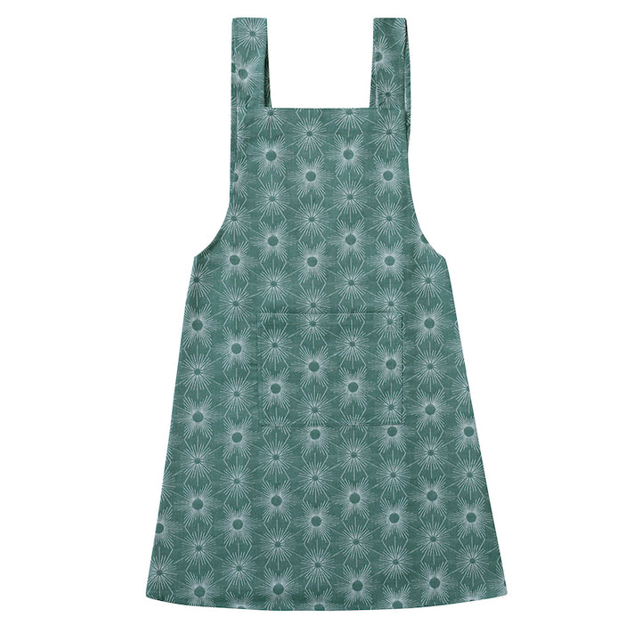 Sous Les Etoiles Apron Green
