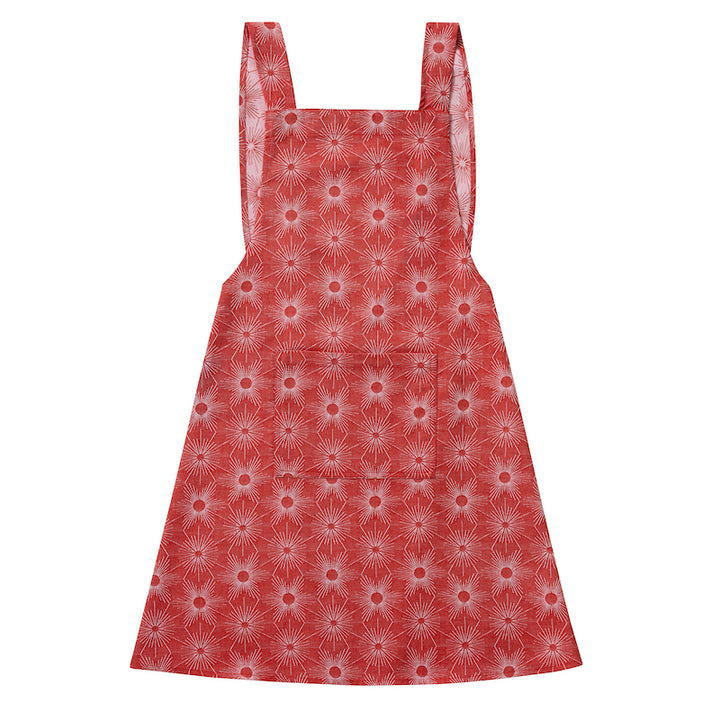 Sous Les Etoiles Apron Red