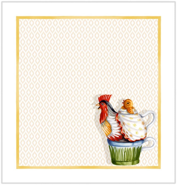 Tea Time Dinner Napkins Cotton