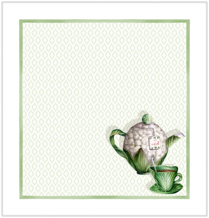 Tea Time Dinner Napkins Cotton