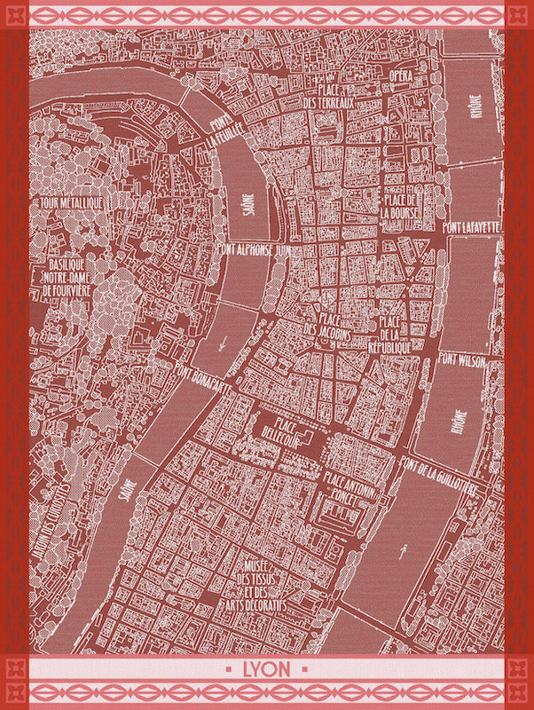 A vol d'oiseau Lyon Red
