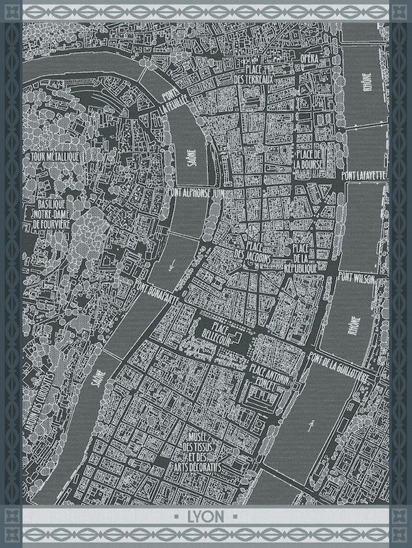 A vol d'oiseau Lyon Black