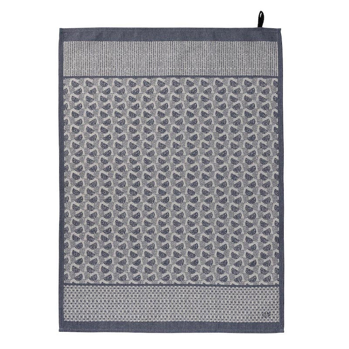 Empreintes Tea Towel Blue