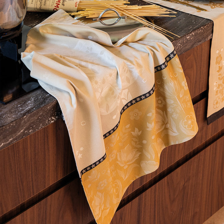 Feerie Tea Towel Yellow