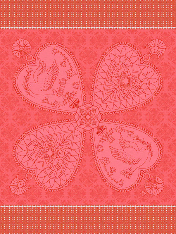 Peace and Love Red