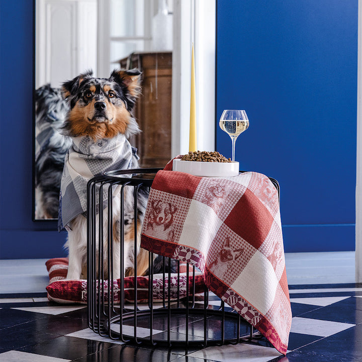 Truffes Tea Towel Black