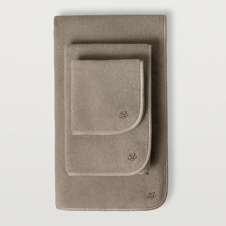 Delfine Bath Towels Truffle