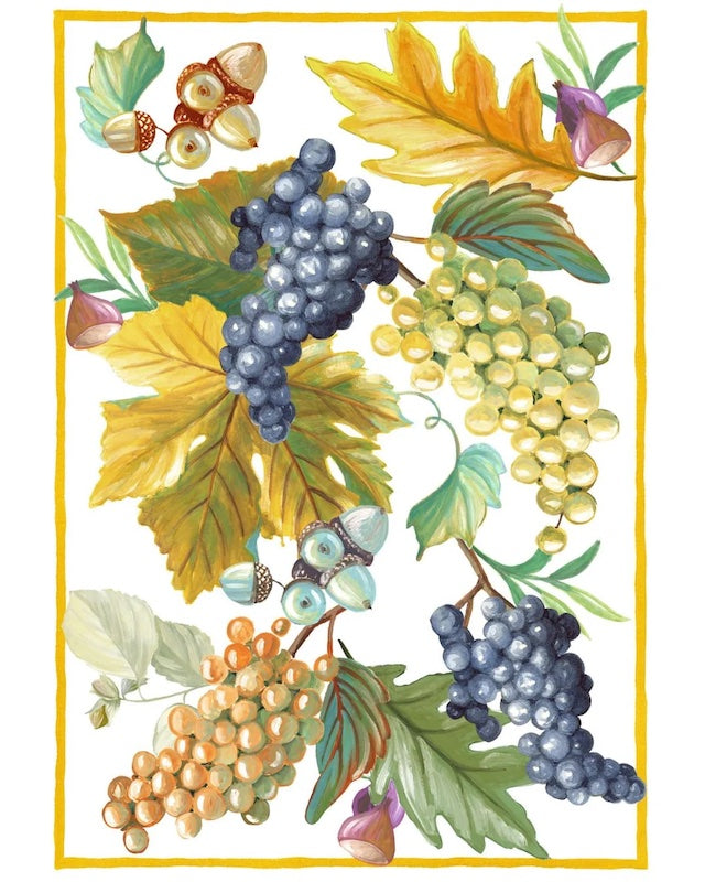 Vindemia Giallo Kitchen Towel