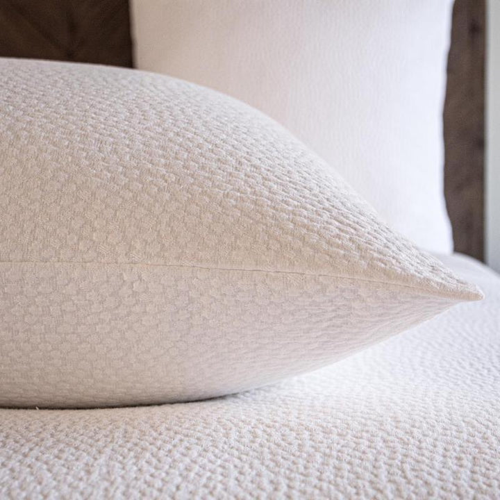 Bubble Matelasse Coverlet Set in White