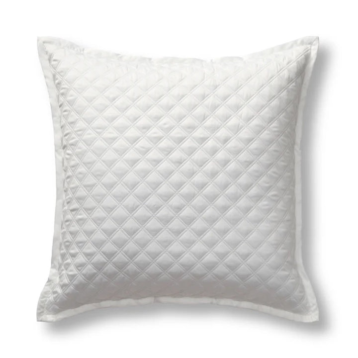 Double Diamond Coverlet Set in White