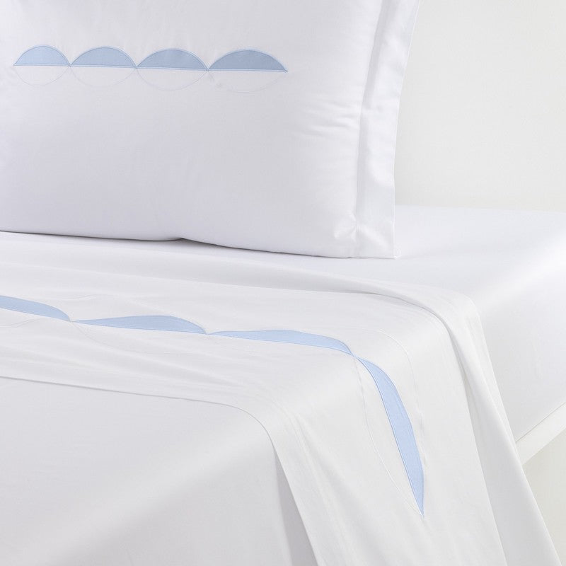 Couture Theorie Bed Collection Blanc and Celeste