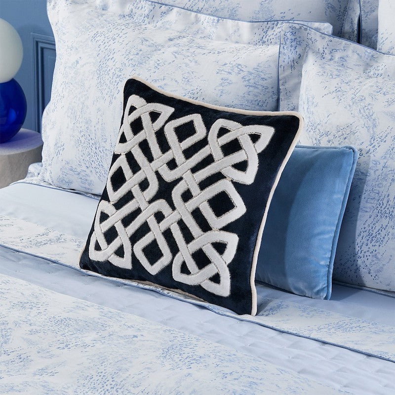 Entrelac Decorative Pillow Kaki