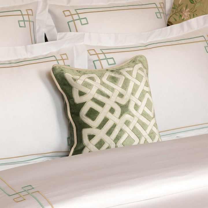 Entrelac Decorative Pillow Verones