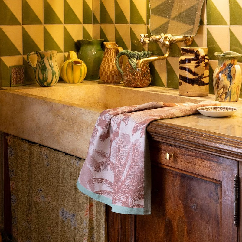 Palma Tea Towel Sienne