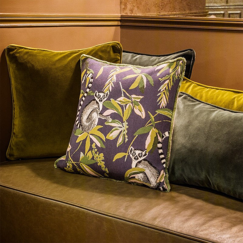 Lemurien Decorative Pillow Nacre