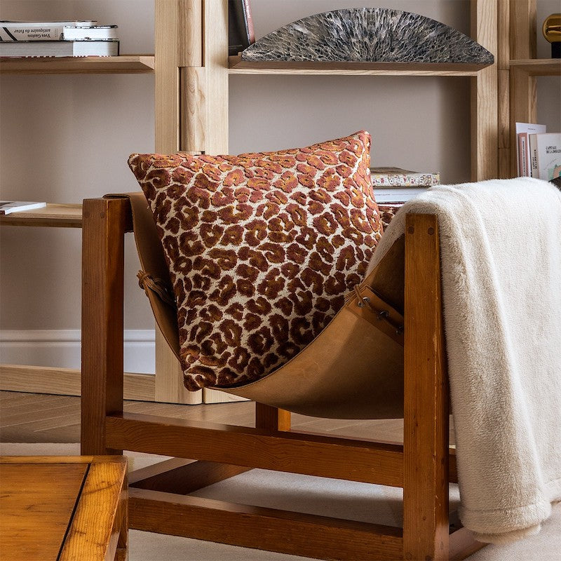 Leopard Decorative Pillow Faune