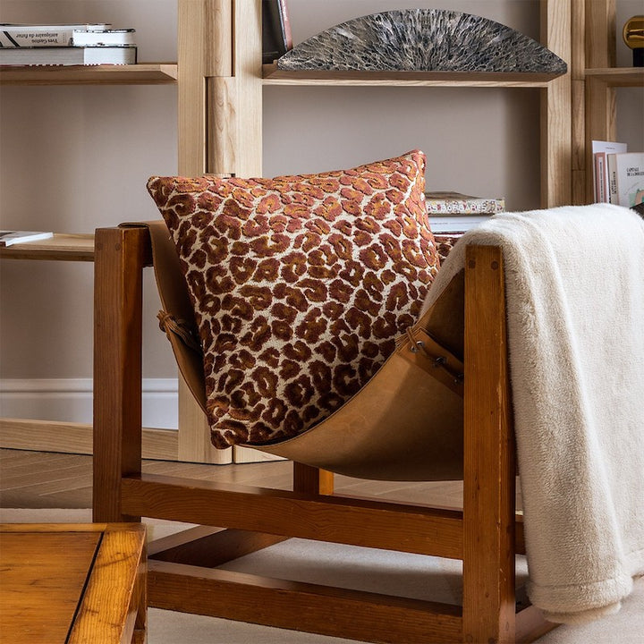 Leopard Decorative Pillow Faune