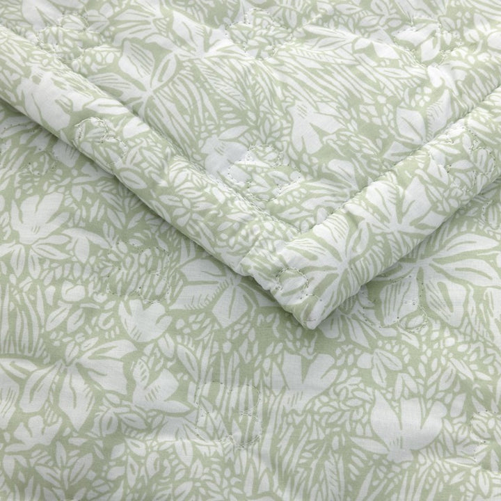 Capri Quilted Coverlet Amande