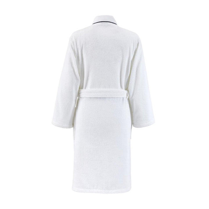 Croisiere Bathrobe White and Marine