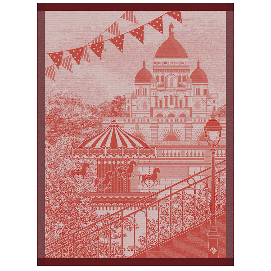 Promenade Parisienne Tea Towel