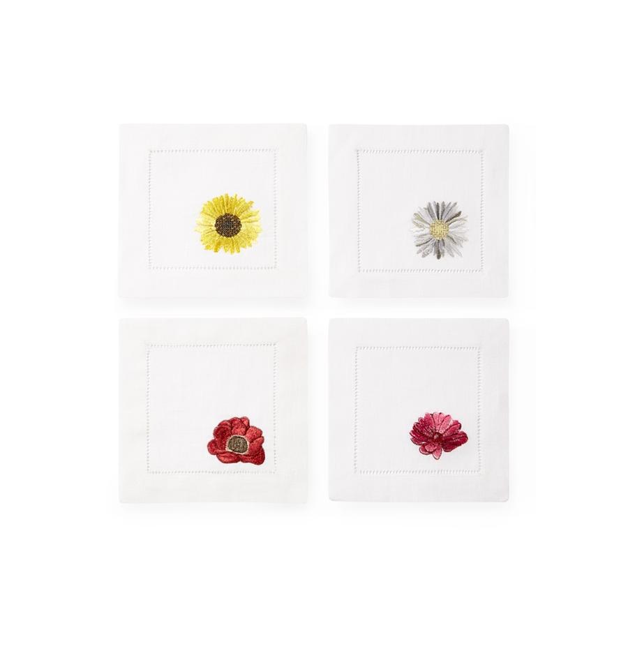 Fiori Cocktail Napkins