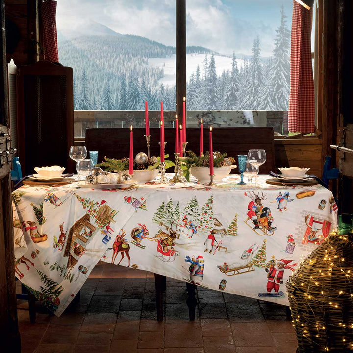 Snowy Christmas Tabletop